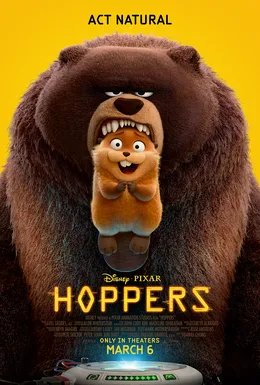 پوستر رسمی فیلم Hoppers (2026)